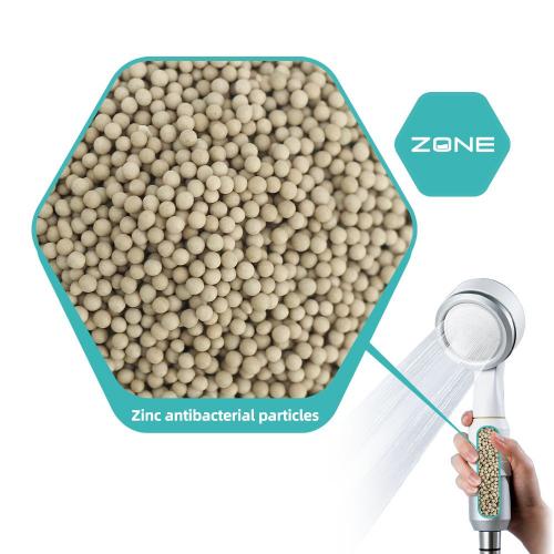 Zinc antibacterial particles